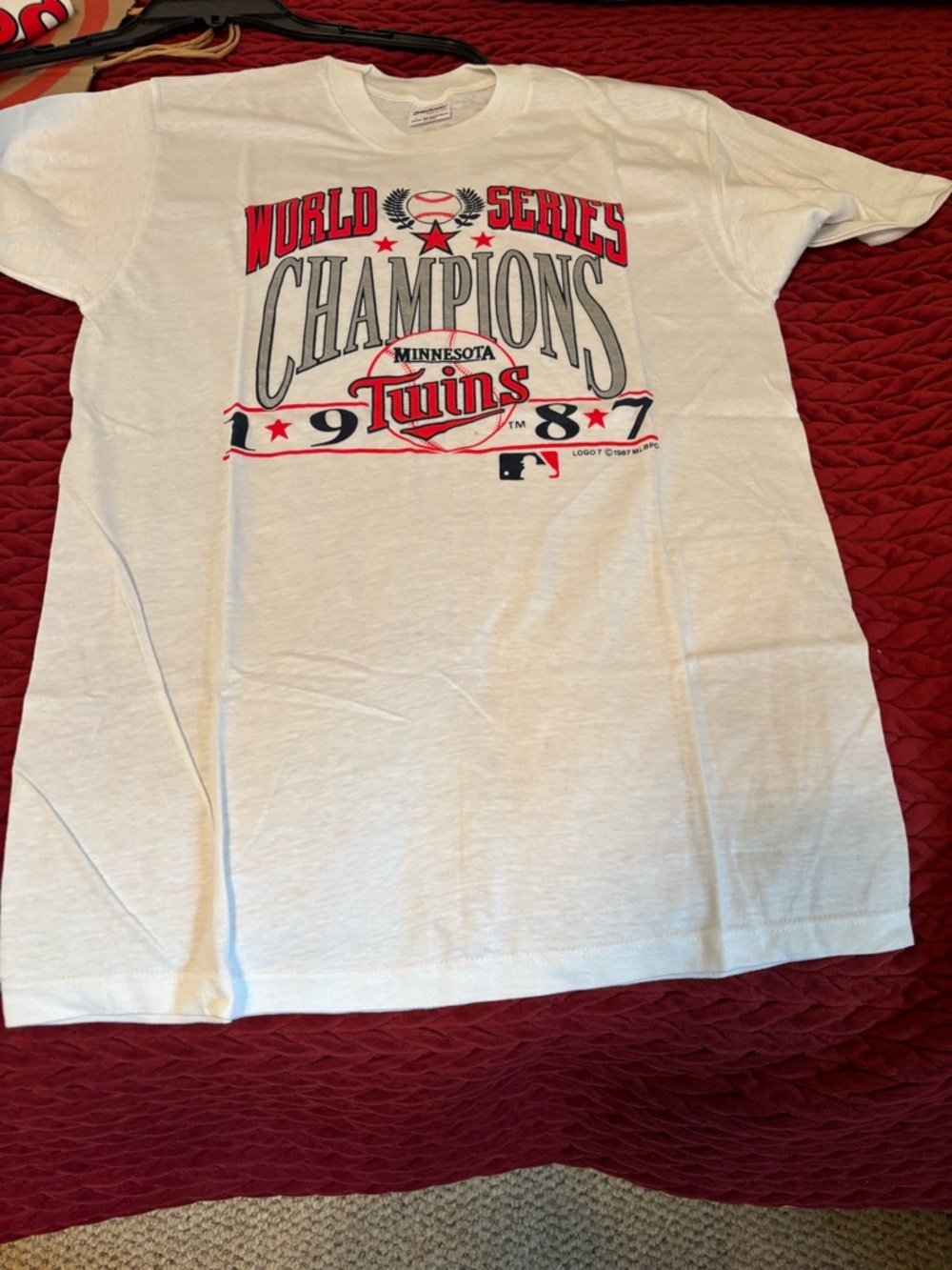White World Series Champions Tee